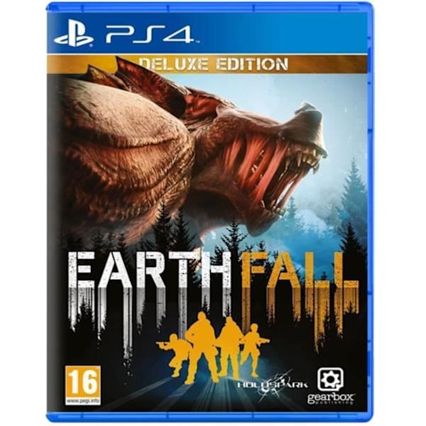 FPS Shooter - Earthfall - Deluxe Edition PS4 - Hazmat Eksklusivt indhold - 4 spillere