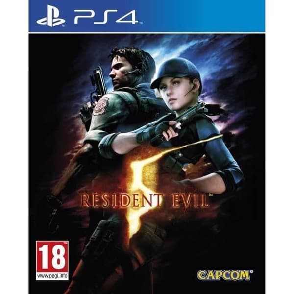 Resident Evil 5 PS4-peli Vit