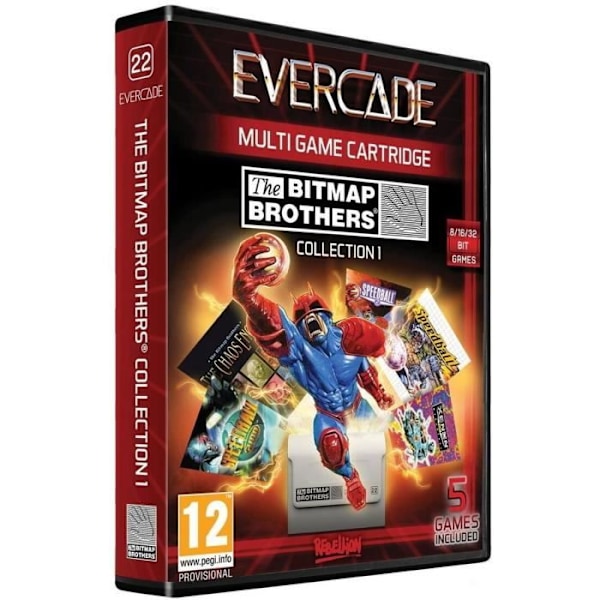 Evercade The Bitmap Brothers Collection 1 - Evercade Cartridge N°22