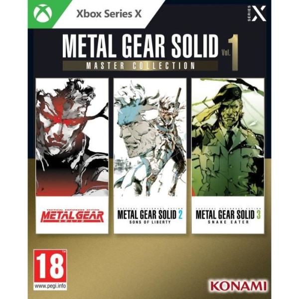Metal Gear Solid Master Collection Vol.1 - Xbox-serien