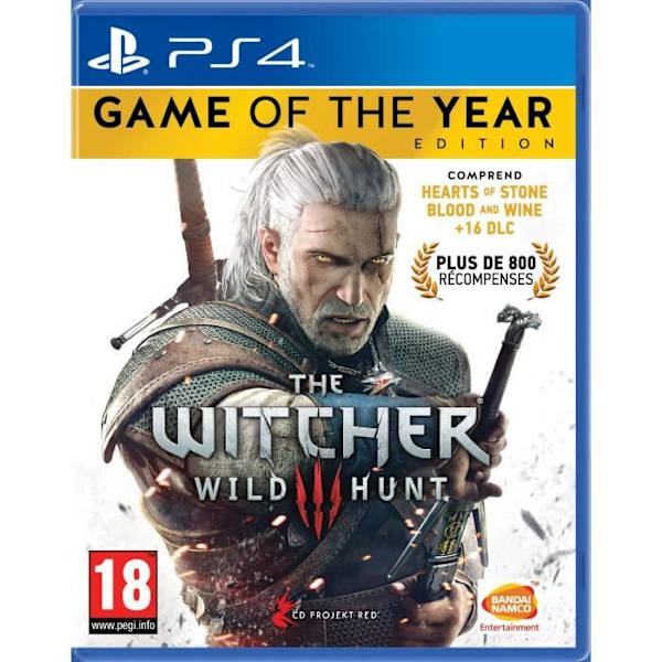 Videospil - CD Projekt - THE WITCHER 3 GOTY - PS4 - 1 spiller - Gold-udgave