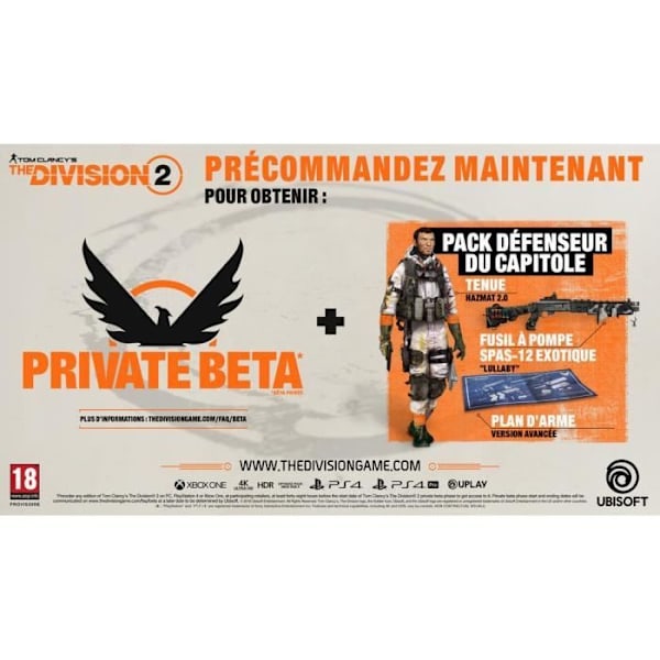 Division 2 Xbox One-spelet Vit