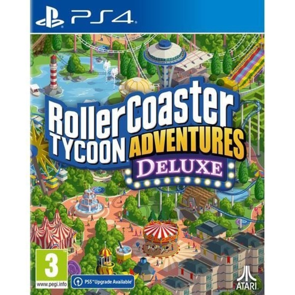 Rollercoaster Tycoon Adventures Deluxe-spel-PS4