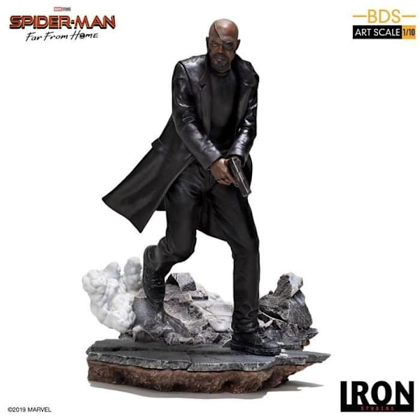 Figuriini Bds Taide Mittakaava 1-10 Spider-Man Kaukana Kotoa Nick Fury