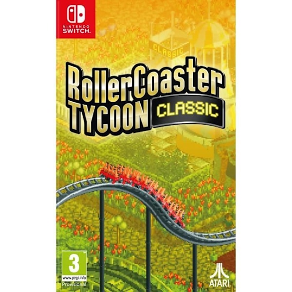 RollerCoaster Tycoon Classic - Nintendo Switch -peli Flerfärgad
