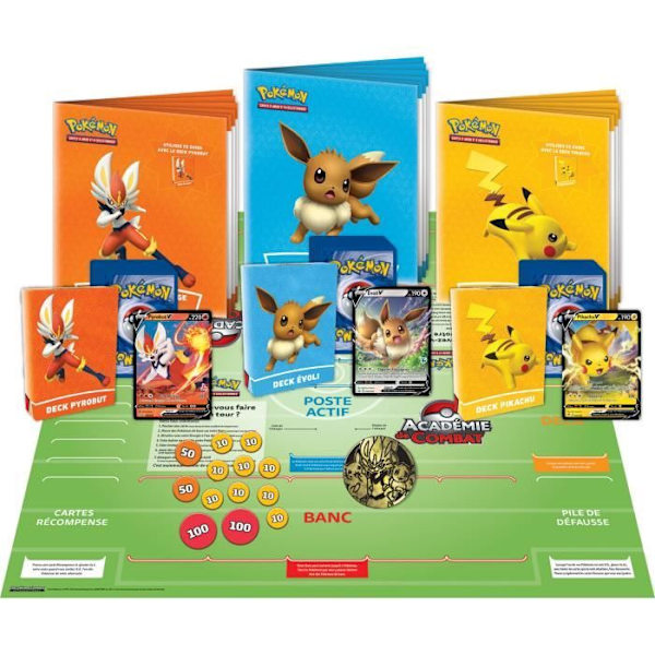 Pokémon: Kamp Akadémie V2 Box Blå