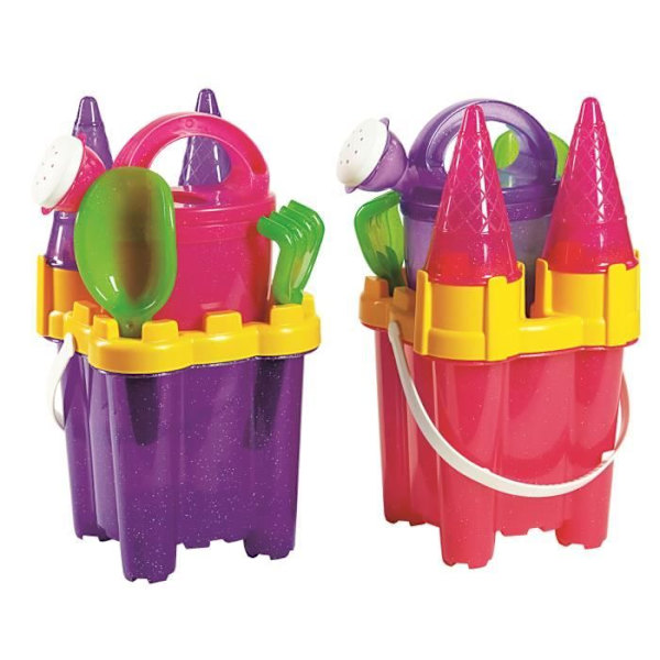 Seau Garni Château Remparts - EASYKADO - Läpinäkyvä - Lapsi - Unisex - 3 vuotta ja enemmän Genomskinlig