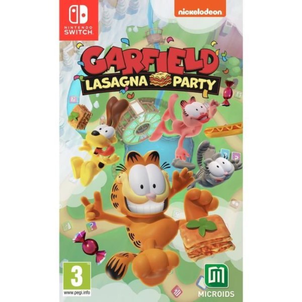 Garfield Lasagna Party Switch -peli