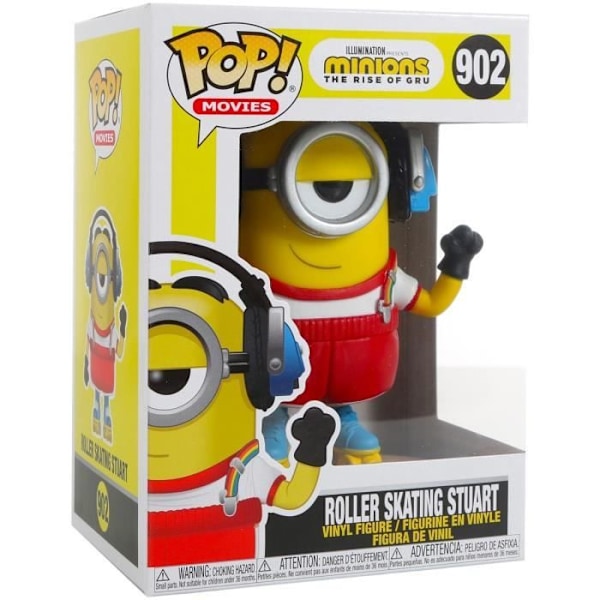 Funko Pop! Filmer: Minions 2- Roller Skating Stuart
