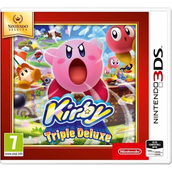 Kirby Triple Deluxe Plattformsspel - Nintendo Selects för DS - Action - 7+