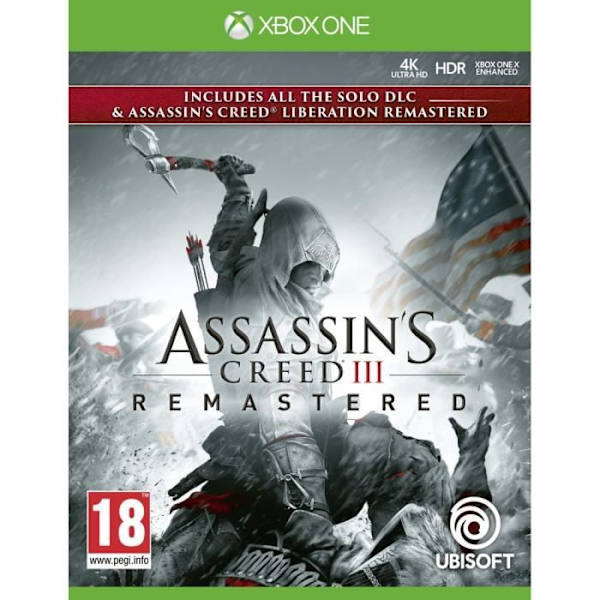 Assassin's Creed 3 Pack + Assassin's Creed Liberation Remaster Xbox One-spel