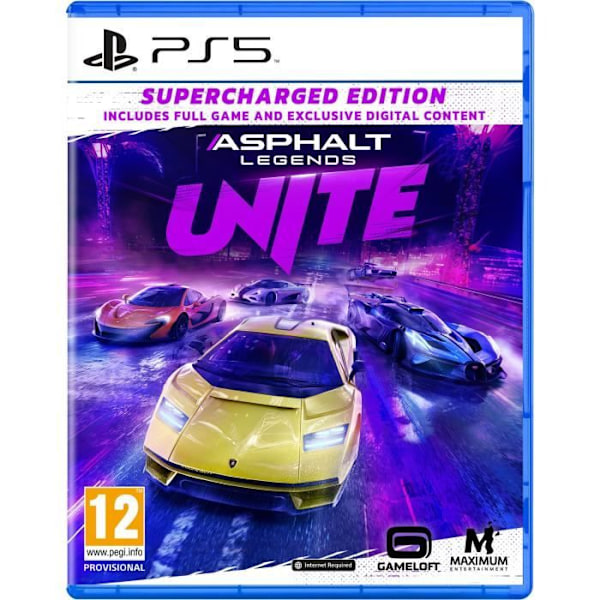 Asphalt Legends Unite - PS5-peli - Supercharged Edition