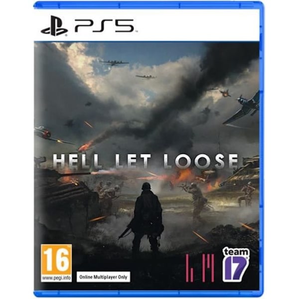 Skjutspel FPS - Hell Let Loose - PS5 - I låda - Andra världskriget - 100 spelare