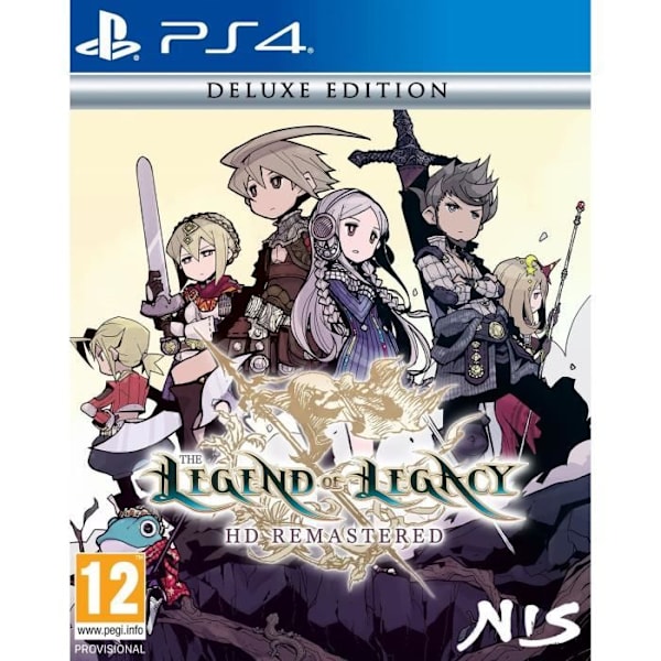 Legend of Legacy: HD Remastered - PS4 Game - Deluxe Edition
