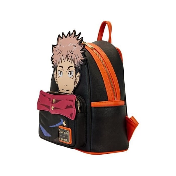 Reppu - LOUNGEFLY - Yuji Itadori - Cosplay - Musta - Aikuiset - Unisex Svart