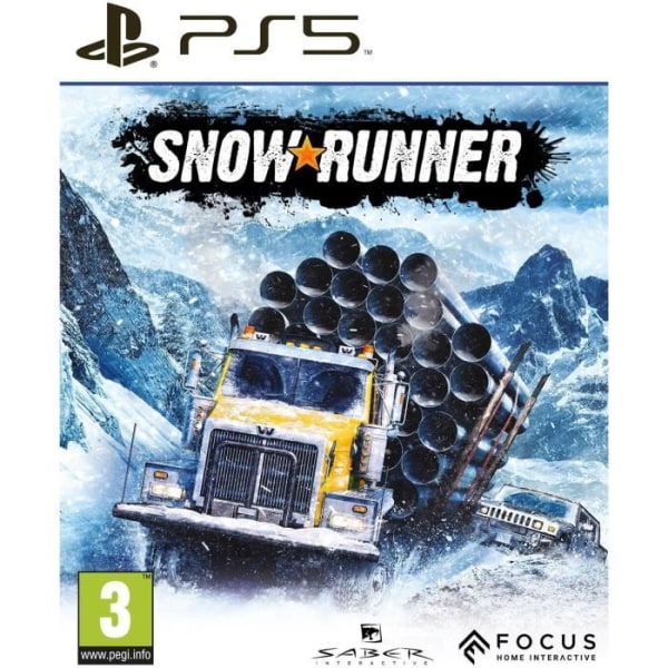 SnowRunner PS5 peli