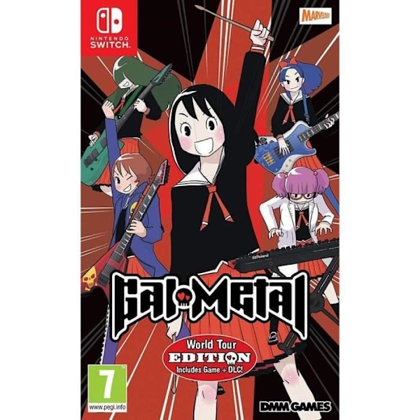 Gal Metal: The World Tour Edition Switch Game