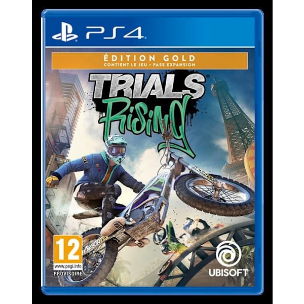 Videopeli - Ubisoft - Trials Rising Gold Edition - Racing - 1-8 pelaajaa - PEGI 12+