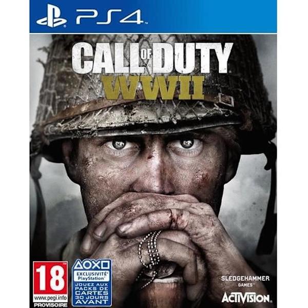 Call of duty 2. verdenskrig PS4-spil Vit