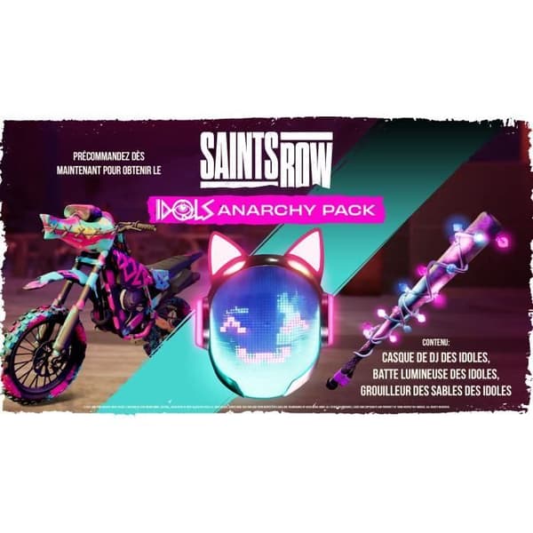 PS4-spel - DEEP SILVER - Saints Row Day One Edition - Action/Äventyr - Blu‑Ray - PEGI 18+ Vit