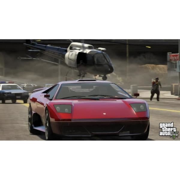 GTA V PS4-spel Vit