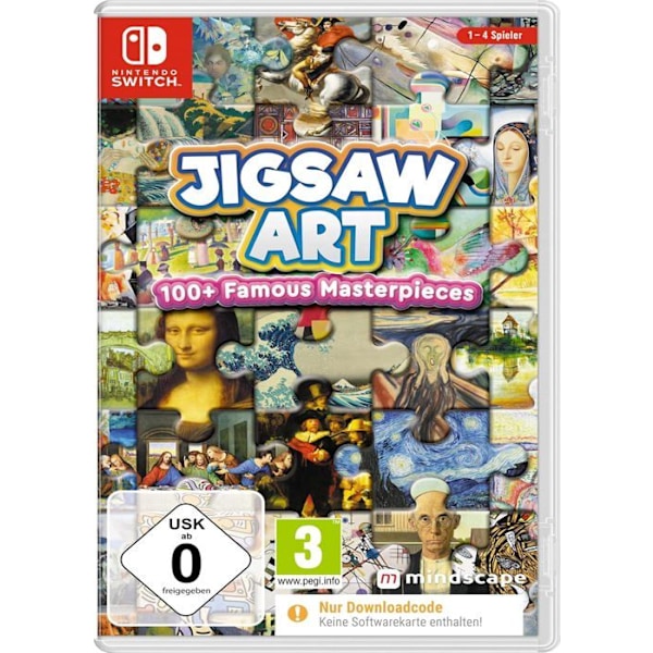 Jigsaw Art: 100+ kända mästerverk /Nintendo Switch - (CIAB)