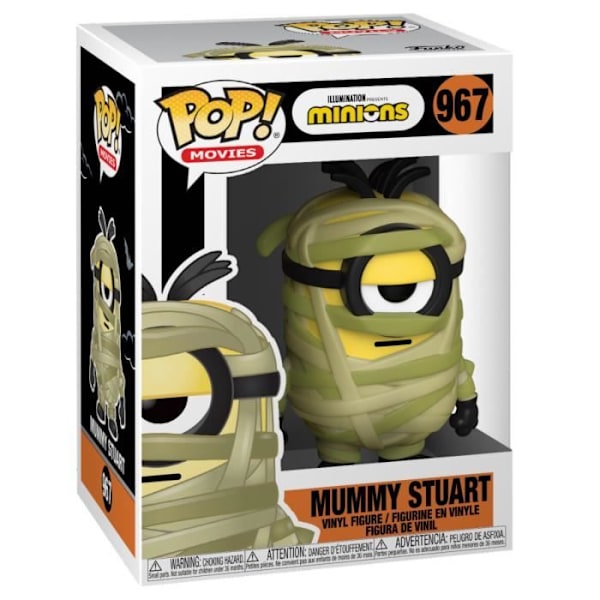 Funko Pop! Elokuvat Minions Halloween S1 Mummy Stuart