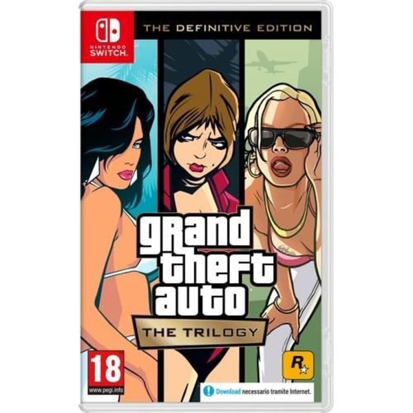 NINTENDO GRAND THEFT AUTO: TRILOGIEN - DEN DEFINITIVE UDGAVE DEFINERET