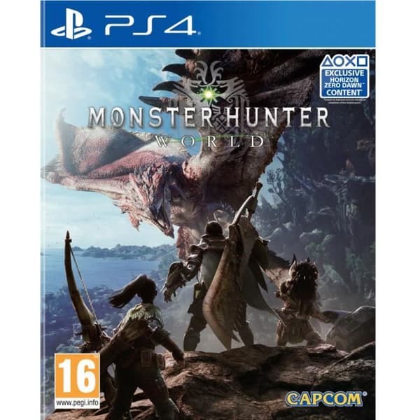 Monster Hunter World PS4-peli