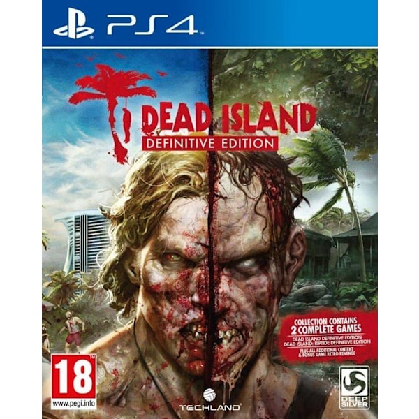 Videopeli - Deep Silver - Dead Island Definitive Edition - PS4 - Adult - Musta