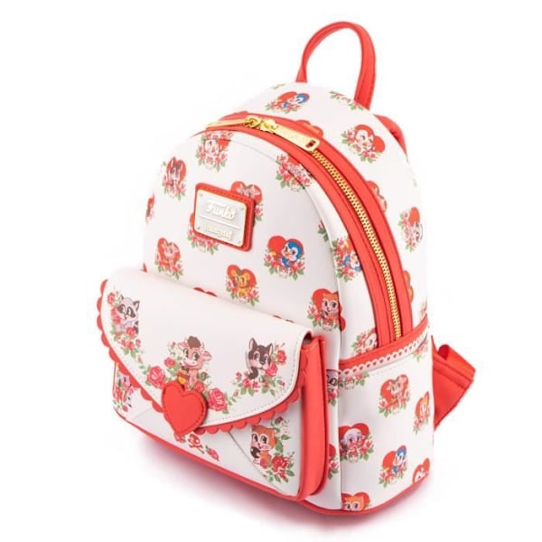 Reppu - LOUNGEFLY - Pahaenteiset Valentinit - Valkoinen - Aikuinen - Yhteensopiva Vit