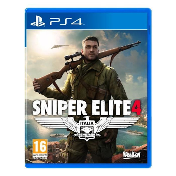 Videopeli - Rebellion - SNIPER ELITE 4 PS4 MIX - Ammunta - 1-2 pelaajaa - Blu-Ray