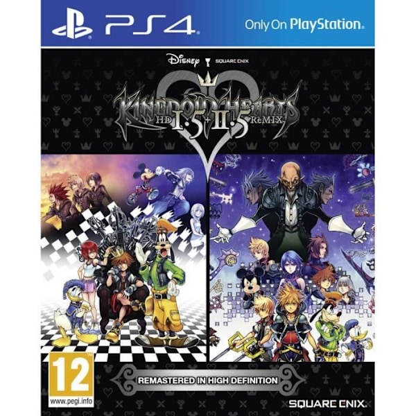 Kingdom Hearts HD 1,5 & 2,5 Remix Jeu PS4 Vit