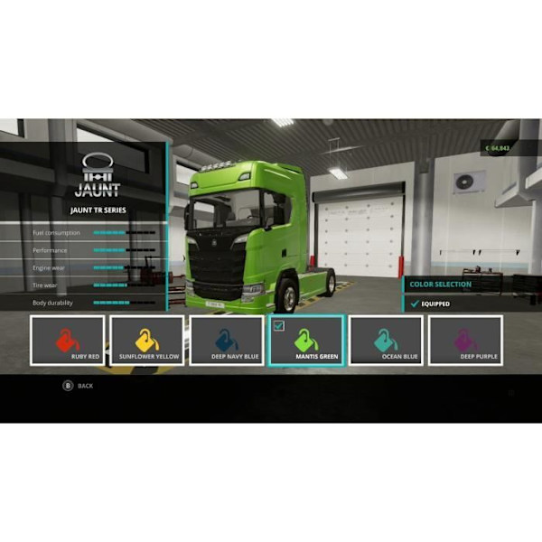 Truck Driver Game Switch Vit