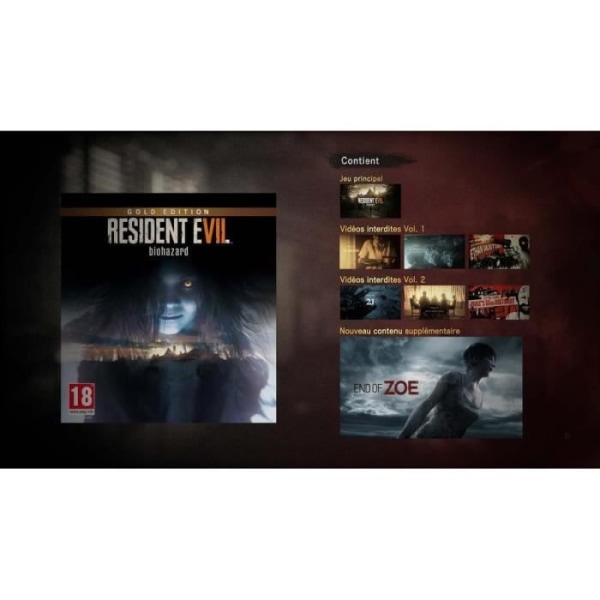 Resident Evil 7: Biohazard Gold Edition PS4 -peli Vit