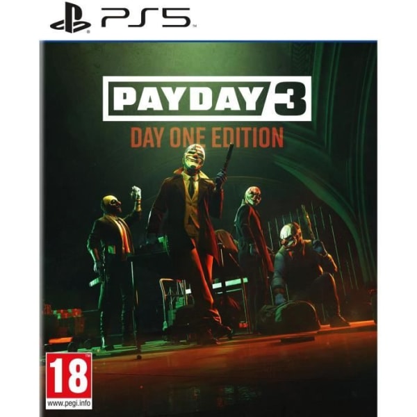 Payday 3 - PS5 Game - Day One Edition Grön
