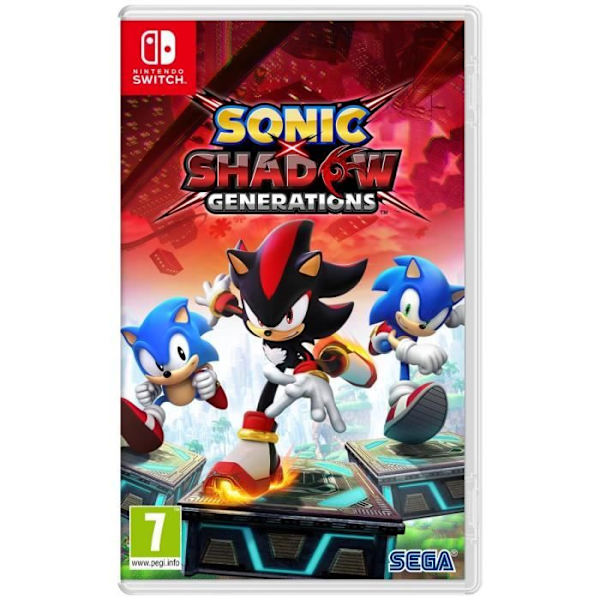 Sonic X Shadow Generations - Nintendo Switch -peli