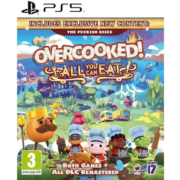 Överkokt All You Can Eat PS5-spel Vit