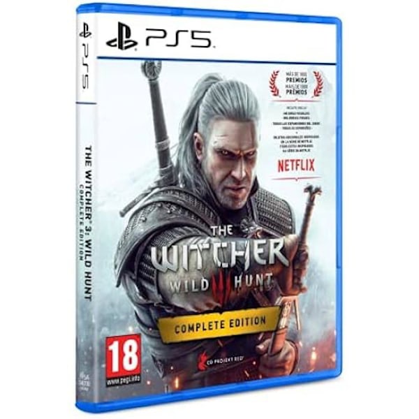 Videospil - Witcher 3 - Komplettudgave - RPG - 100% UNCUT - Tysk emballage