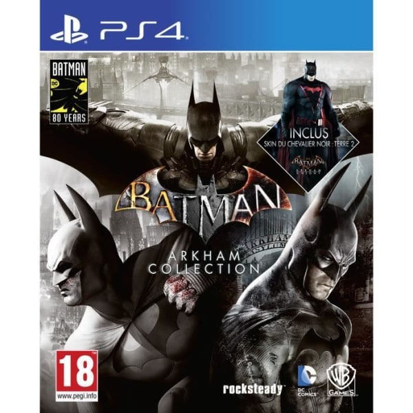 BATMAN: Arkham Collection PS4-spel
