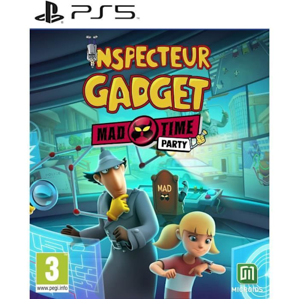 Inspector Gadget Mad Time Party - PS5-spel Flerfärgad
