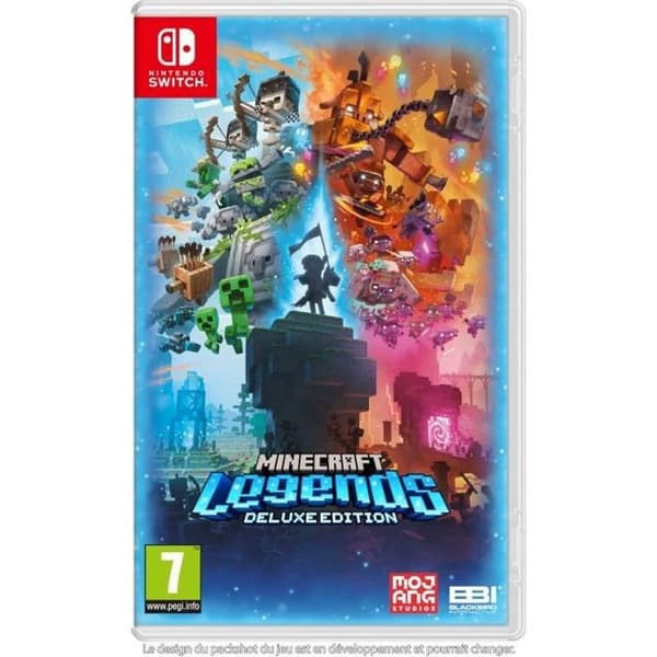 Minecraft Legends - Deluxe Edition • Nintendo Switch-spil Blå