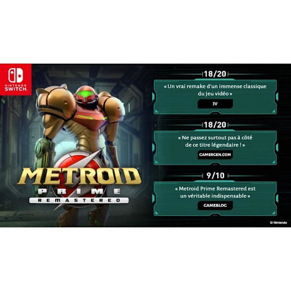 Metroid Prime Remastered • Nintendo Switch-spil Vit