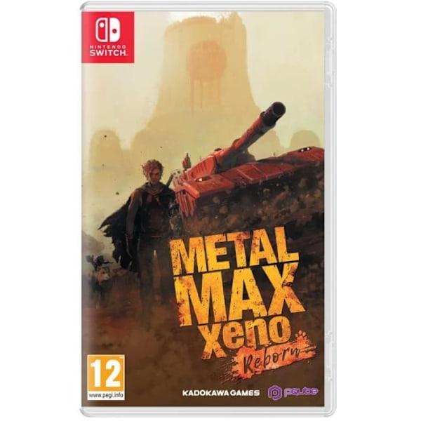 Videopeli - Metal Max - Xeno Reborn - JRPG - Nintendo Switch - PEGI 12+