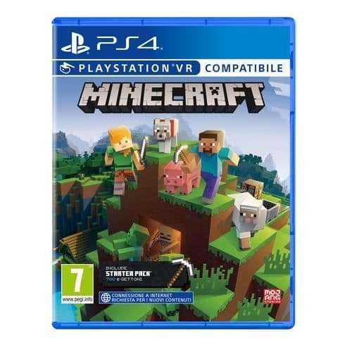 Videospil - SONY - Minecraft Starter Collection - Startpakke - PS4 - Multiplayer 1-8