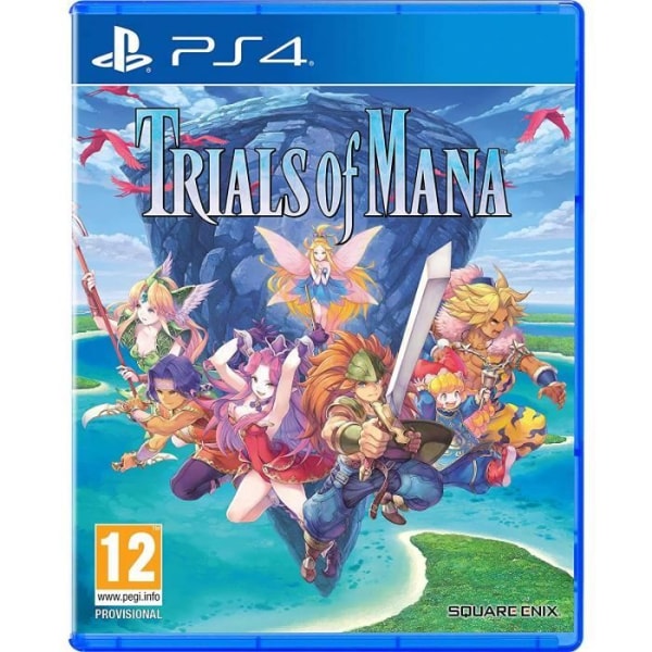 Rollespil - Square Enix - Trials of Mana - 3D Remake - PS4 - Standard Edition