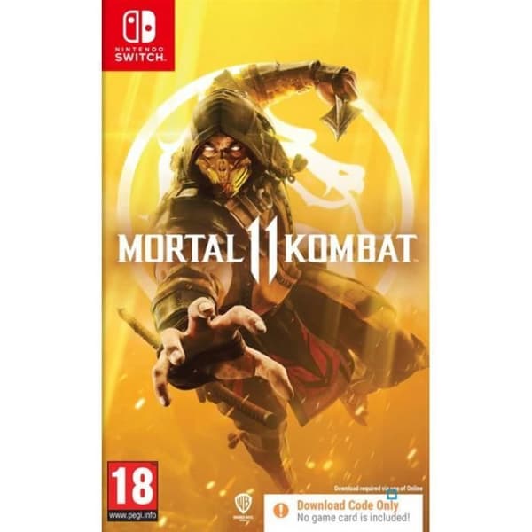 Kode i en boks Mortal Kombat 11 Nintendo Switch