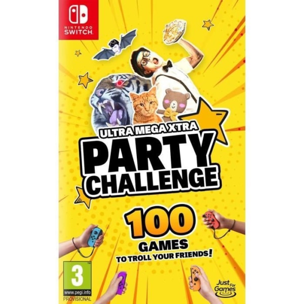 Ultra Mega Xtra Party Challenge Switch Game