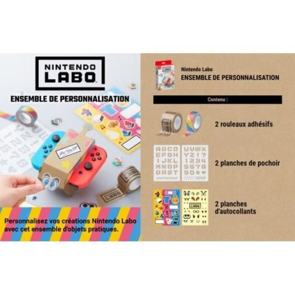 Nintendo Labo personaliseringskit