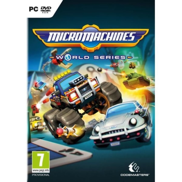 Micro Machines: World Series PC-spel Vit